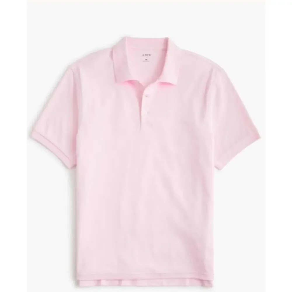 NWT J. Crew Performance Polo Shirt With COOLMAX® Flamingo Pink XL *Flaw